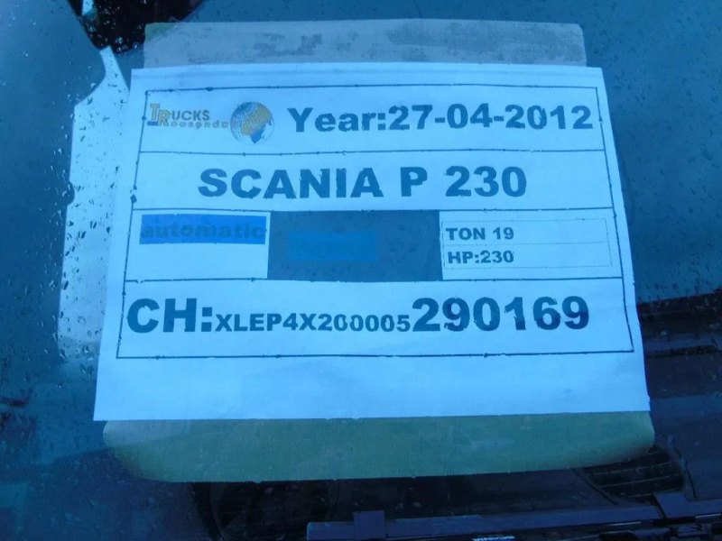 Scania P230 LOW KLM + CARRIER + LOADLIFT +