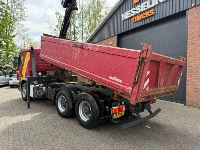 Mercedes-Benz 2644 L 6X4 3 Side Tipper + MKG Crane/Crane