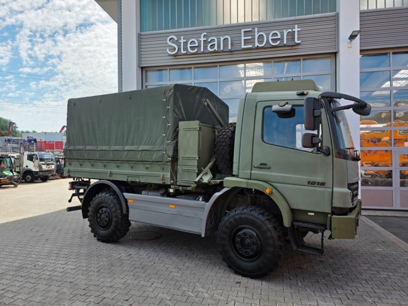 Mercedes Benz Atego 1018 A 4x4 Pritsche Plane mehrfach vorh.