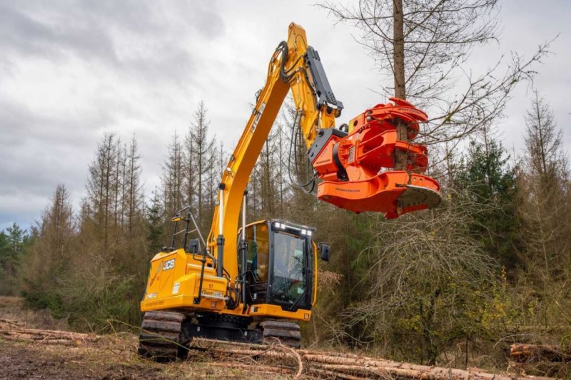 Westtech Woodcracker C350 Fällgreifer Baumschere
