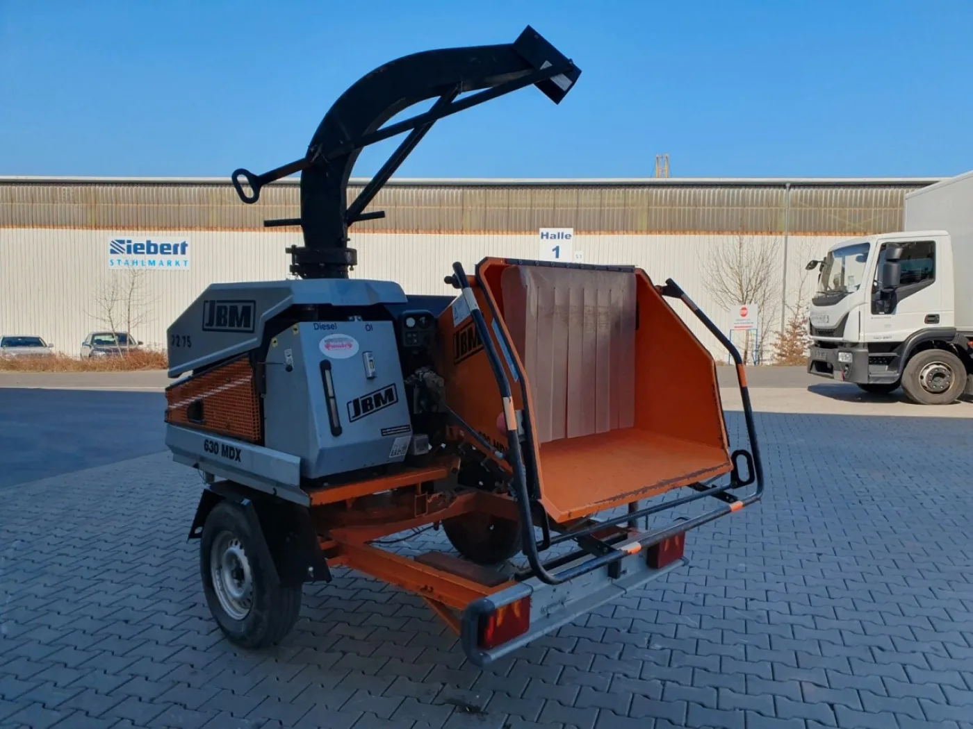JBM 630 MDX Holzhacker / nur 133h / 2008 - 7