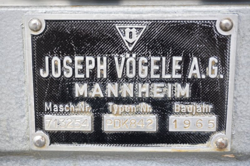Voegele PDK 8-12 - Sieve granulator