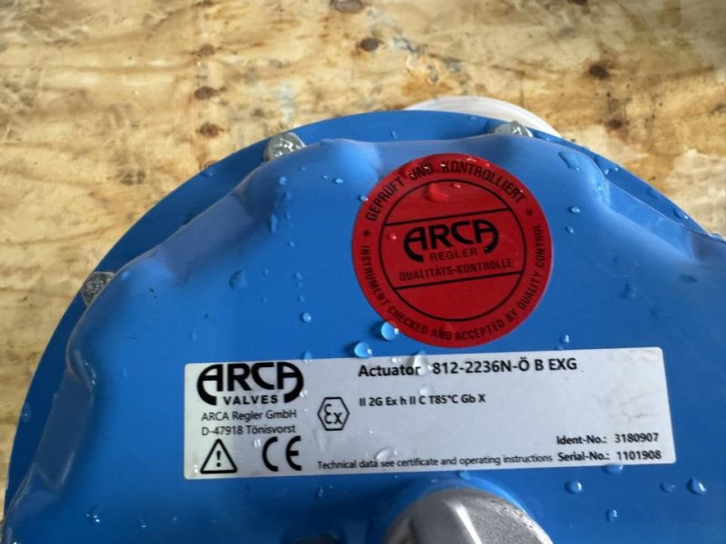 2023 ARCA Regler GmbH / Siemens Pneumatic Globe Control Valve Assembly with Smart Positioner