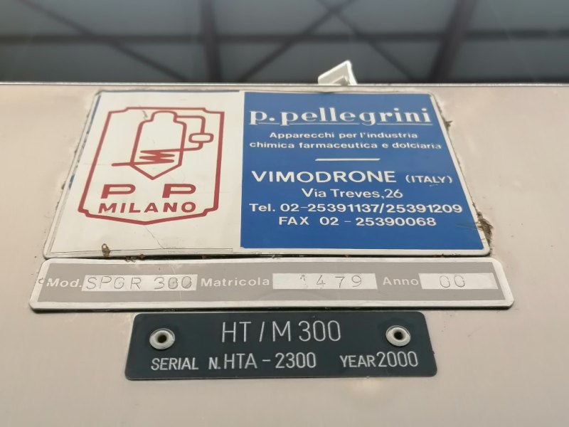 Pellegrini SPGR-300 - Coating pan