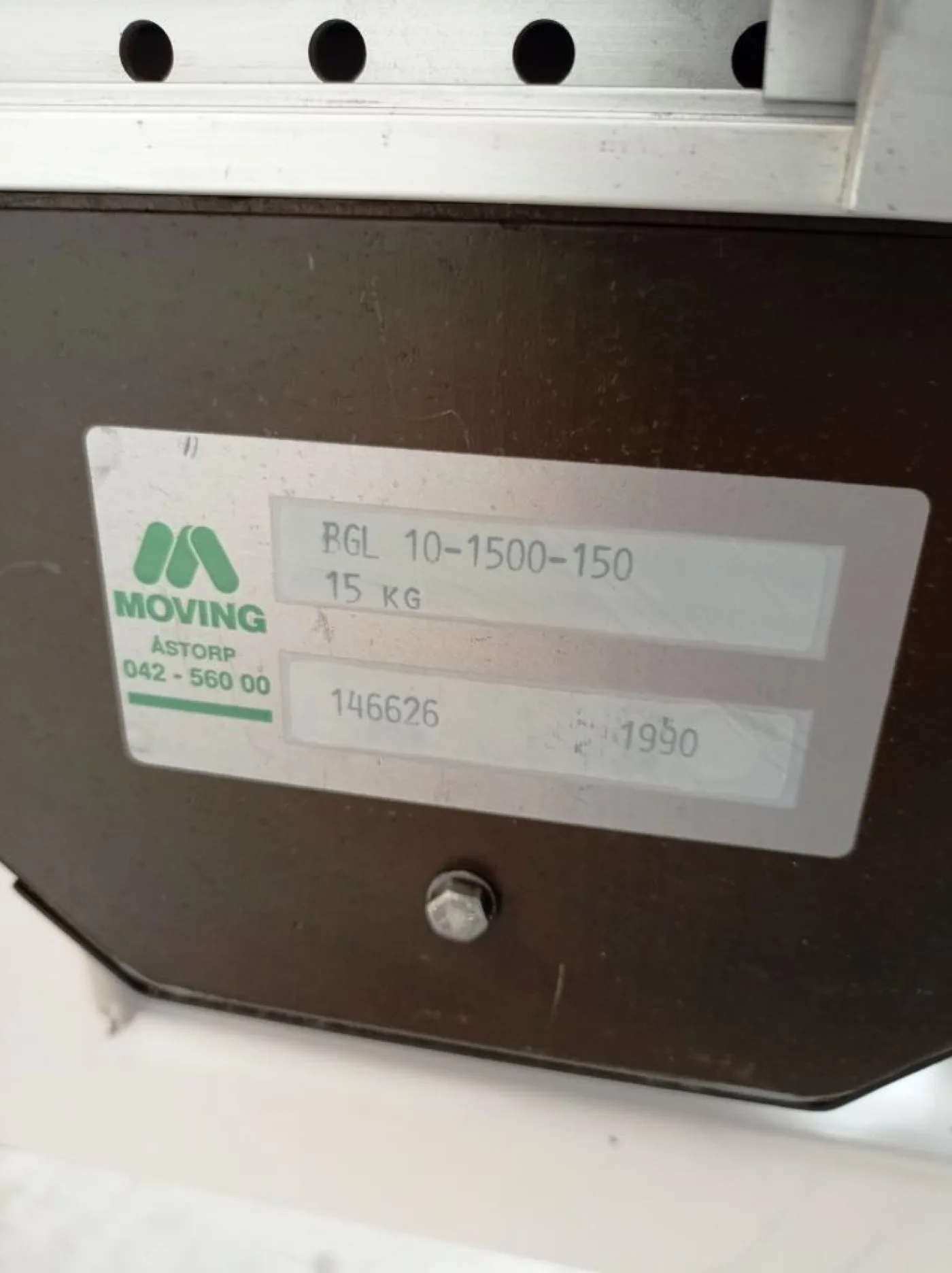 NASTRO TRASPORTATORE A TAPPETO MOTORIZZATO – MOVING – BGL - 3