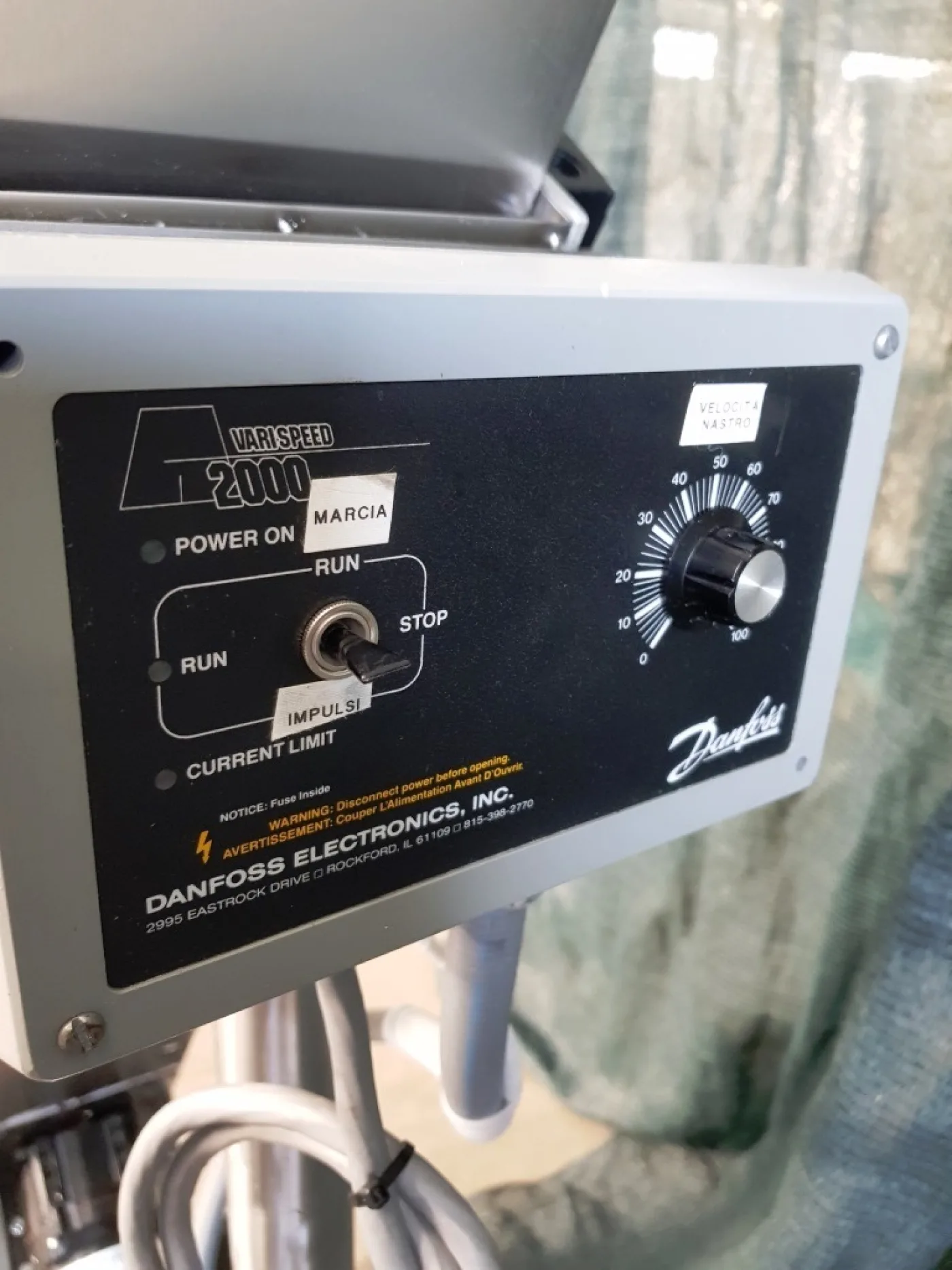 NASTRO ALIMENTATORE ELEVATORE CON VARIATORE DI VELOCITÀ - 4