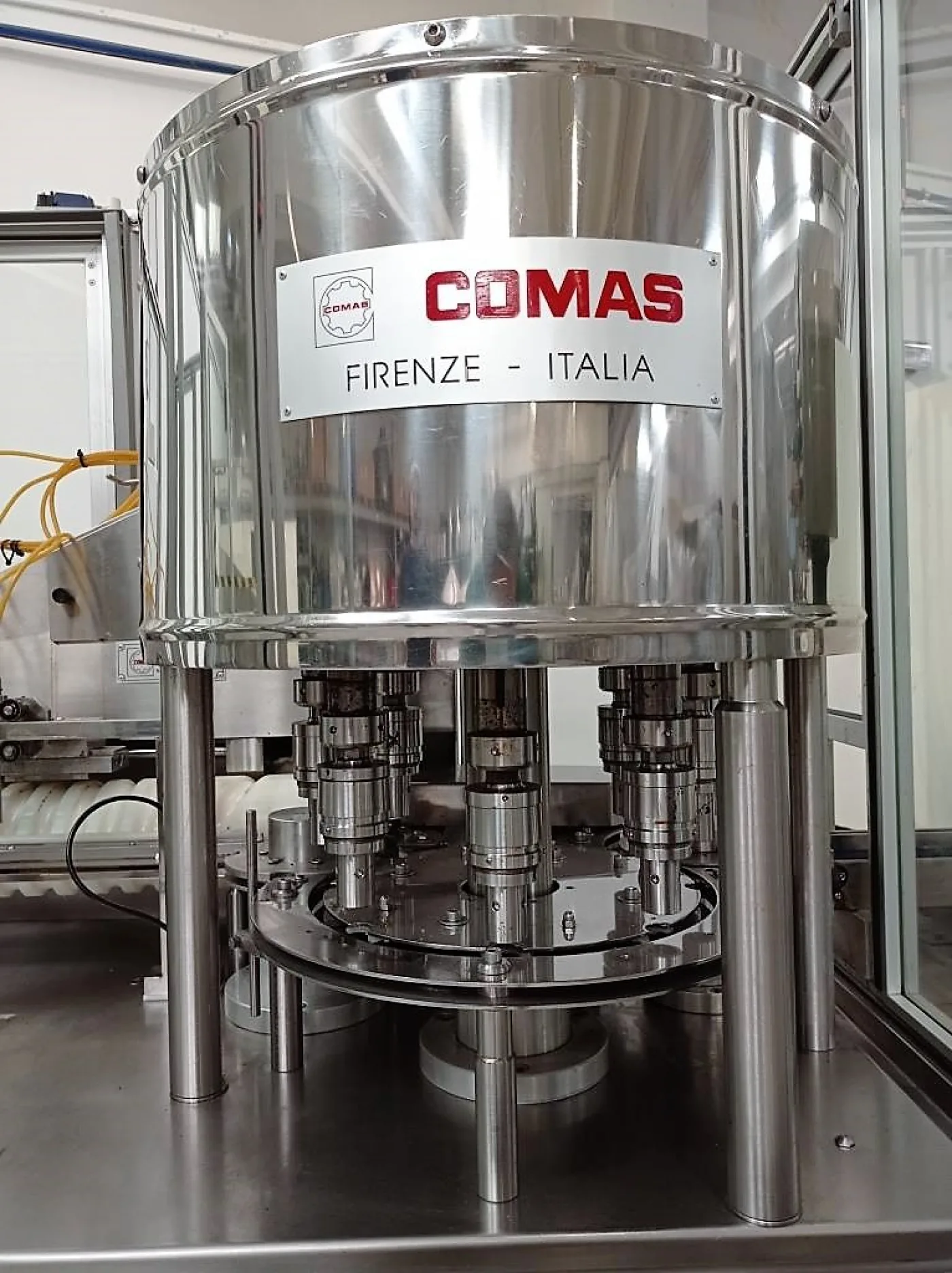 RIEMPITRICE LIQUIDI E TAPPATRICE – COMAS – MOD. RFC8C - 6