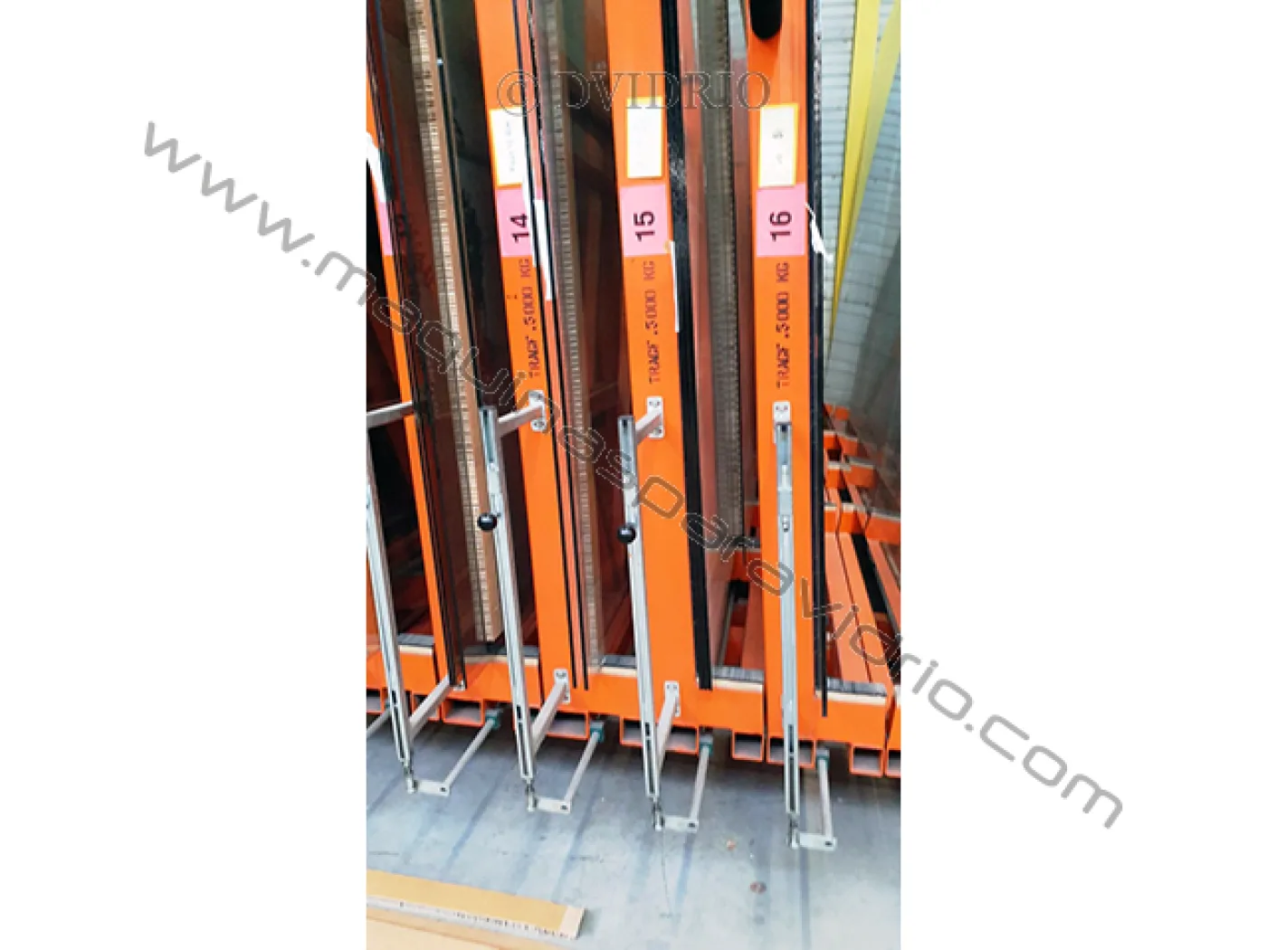 CLASIFICADOR PARA HOJAS DE VIDRIO JUMBO HEGLA - 6