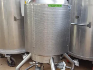 SERBATOIO INOX INCAMICIATO – CALMIC CISA 200 L