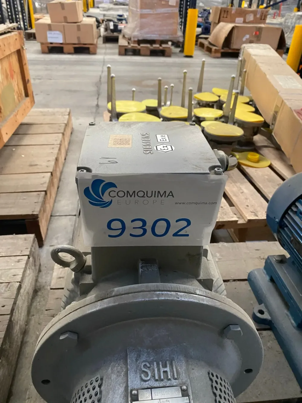 USED STERLING SIHI CBED 040160-165 CF2ET4B2N CHEMICAL PROCESS CENTRIFUGAL PUMP