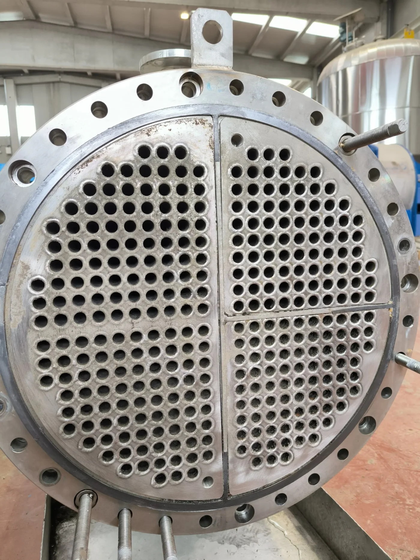 TUBULAR HEAT EXCHANGER MAFELCA STAINLESS STEEL 316L 43 m2 - 8