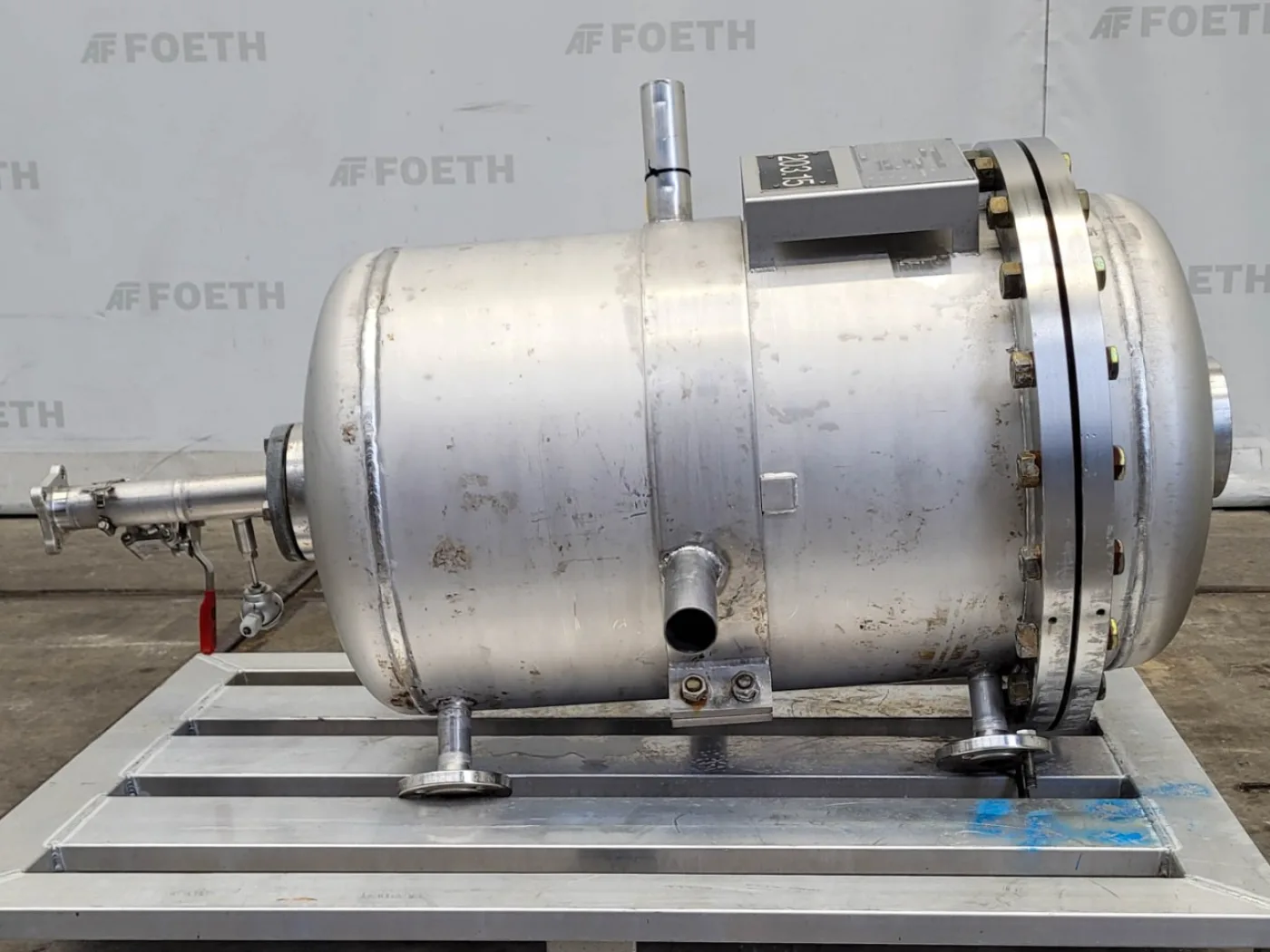 Kuehni SR 4 m² (spiral heat exchanger) - Shell and tube heat exchanger - 3