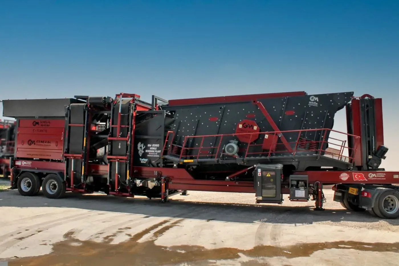 GNR ME2060 — Fully Automatic Mobile Screening Plant - 8