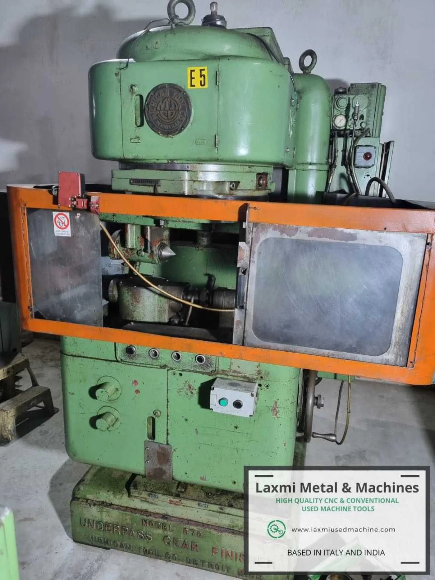 GEAR SHAVING, MICHIGAN TOOLS - MOD. 870 - Laxmi Metal & Machines, Rohtak - 2