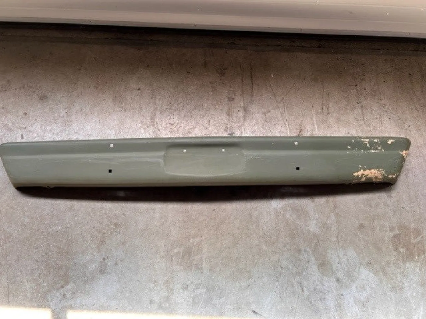 NOS Army front bumper Dodge W200 - 1