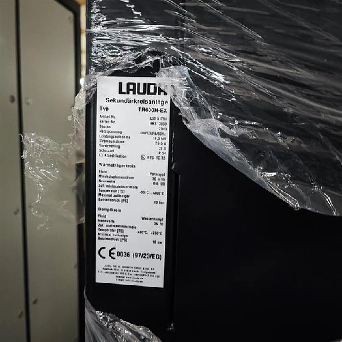 LAUDA TR600H-EX Process Temperature Control Unit – Stage 3 ungebraucht – Baujahr 2013 – ATEX - 8