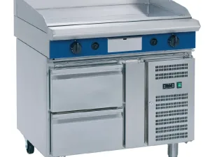 Blue Seal Evolution Griddle Refrigerated Base LPG 900mm GP516-RB/L - islandcatering