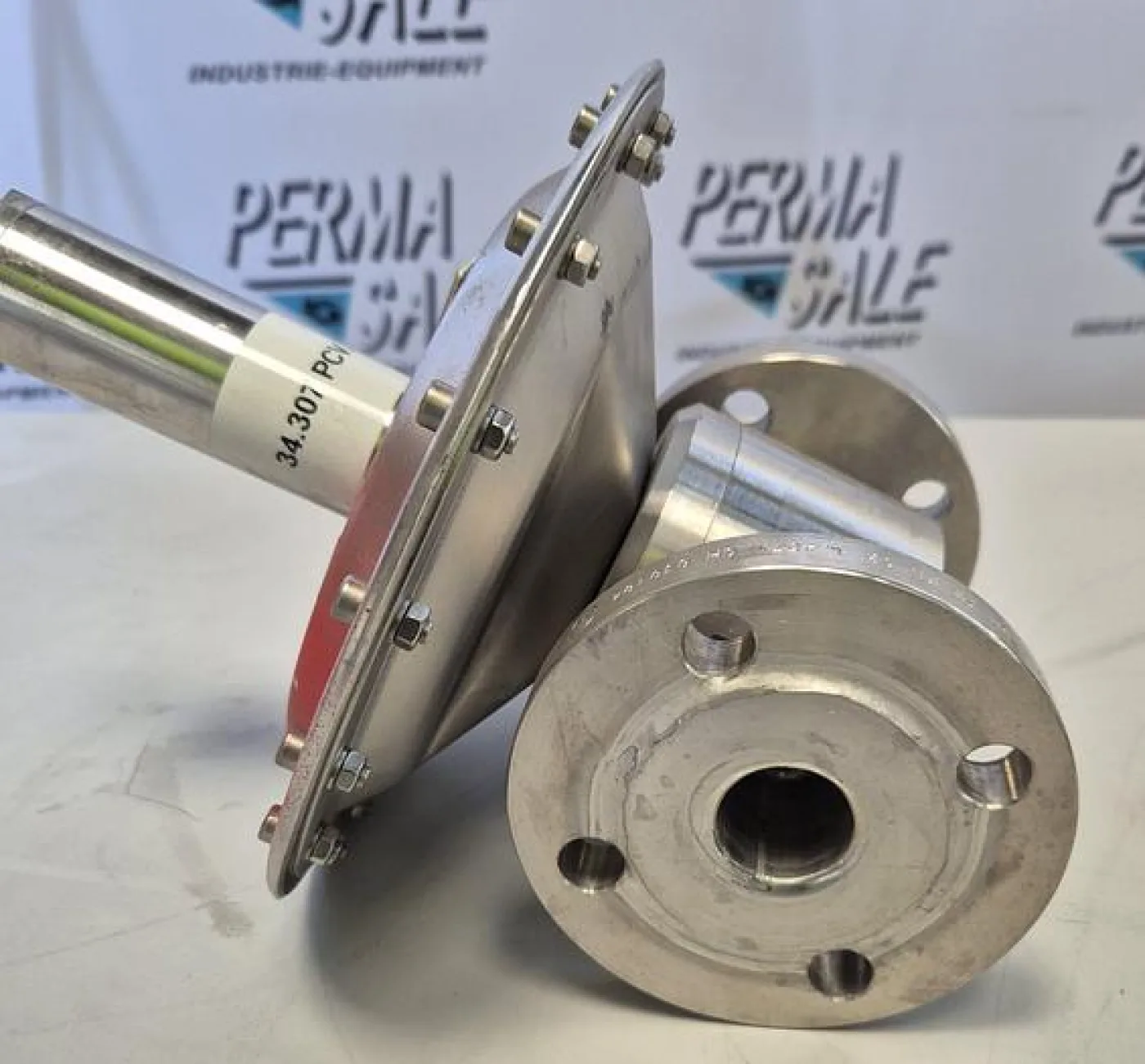 IDAG Druckregler Überströmventil Typ ZM-B25H-FD-P100180/V Hastelloy C - 2