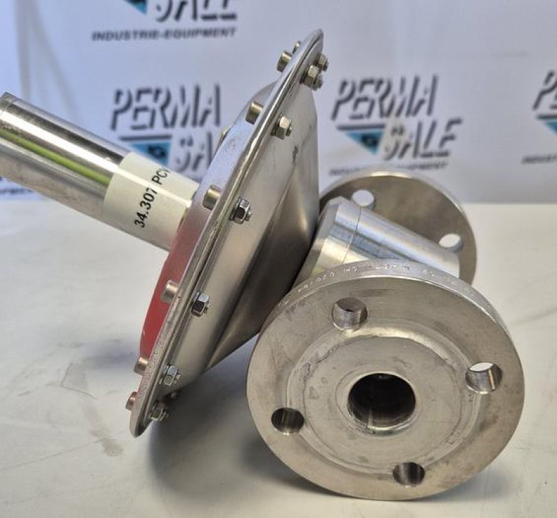 IDAG Druckregler Überströmventil Typ ZM-B25H-FD-P100180/V Hastelloy C