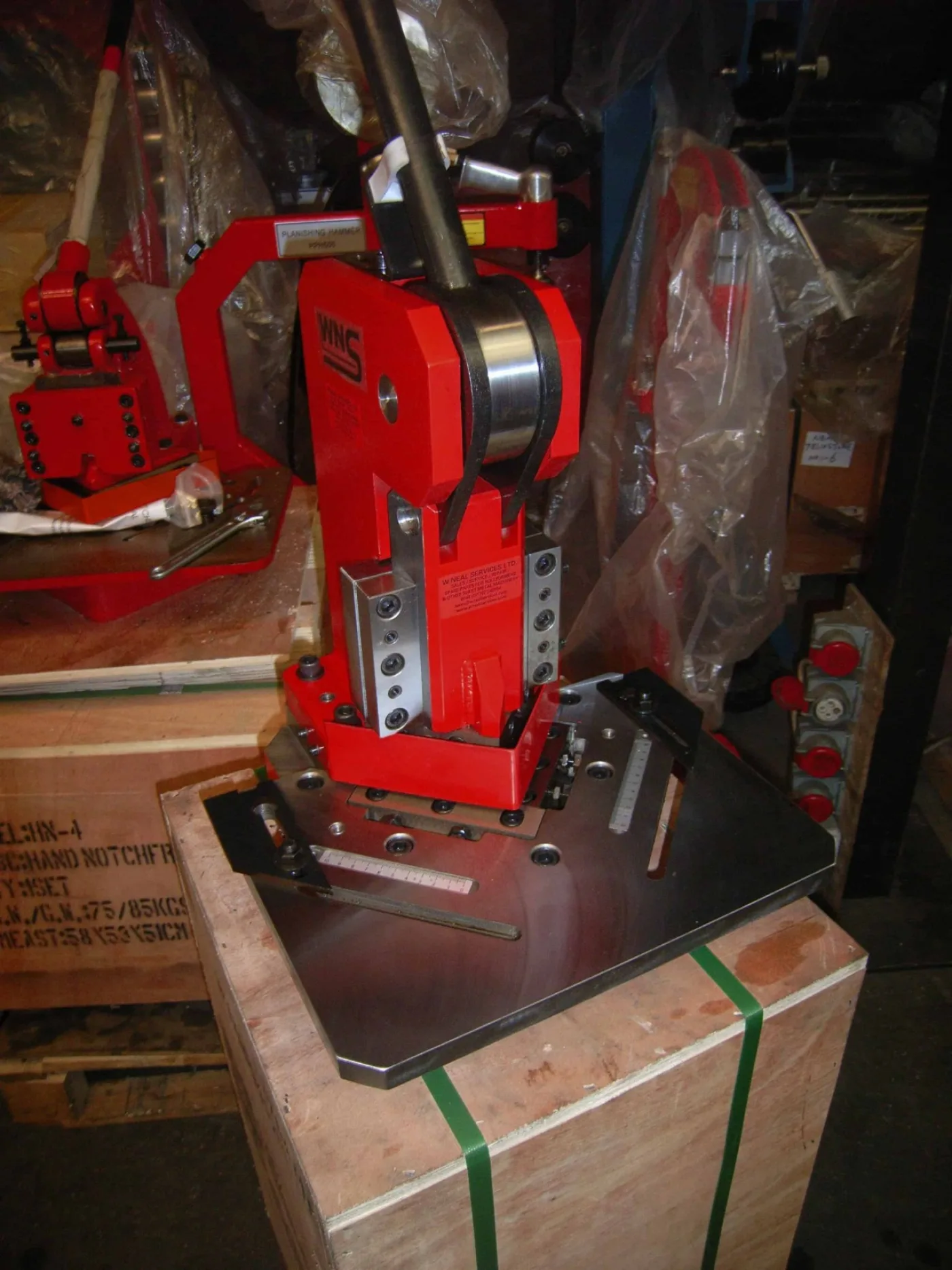 WNS Heavy Duty Corner Notcher 100mm - WNS - W. Neal Services Ltd - 5