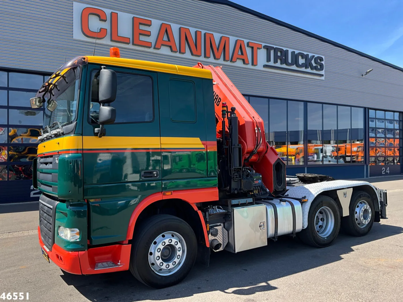 DAF FTN 105 XF 460 6x2 Hiab 60 Tonmeter laakraan - 2