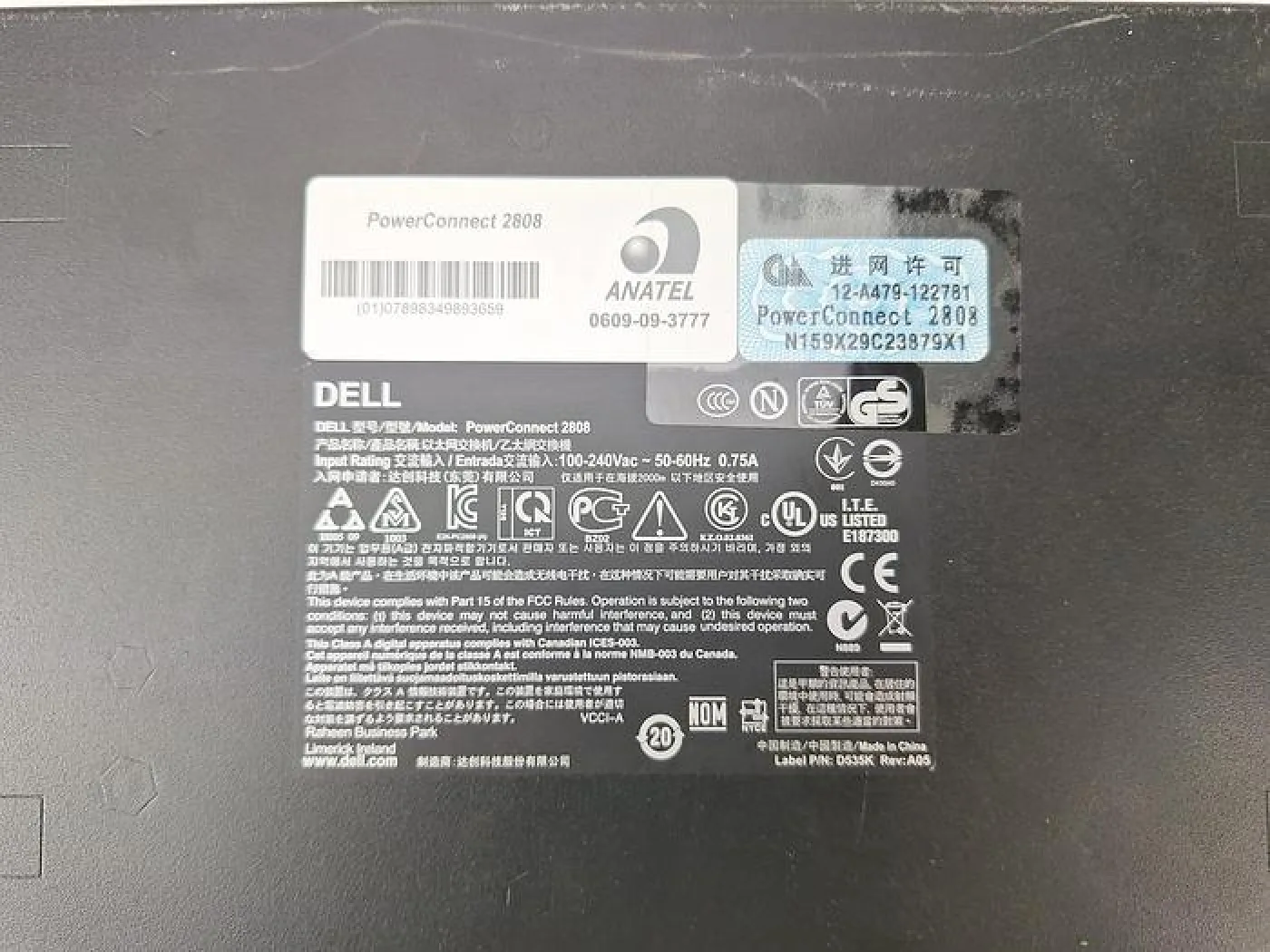 DELL PowerConnect 2808 Smart Switch - 5