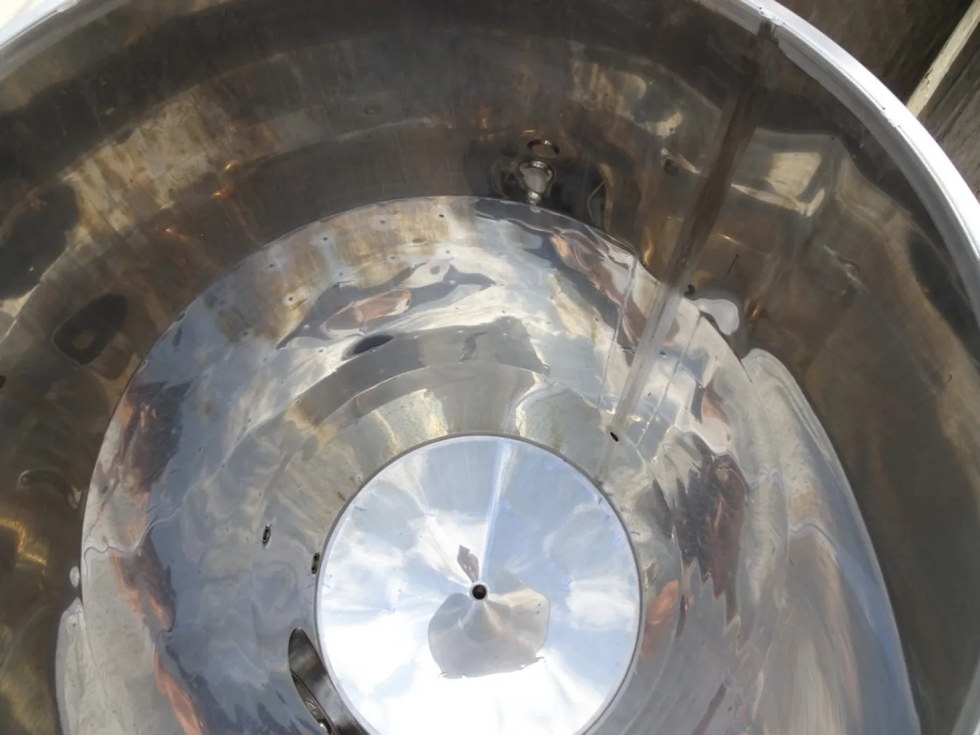 TANKS CAPACITY 500 LITERS, STAINLESS STEEL, MODEL FLOATING TOP WITH BAND, CONICAL BOTTOM, NEW EQUIPMENT. - 3