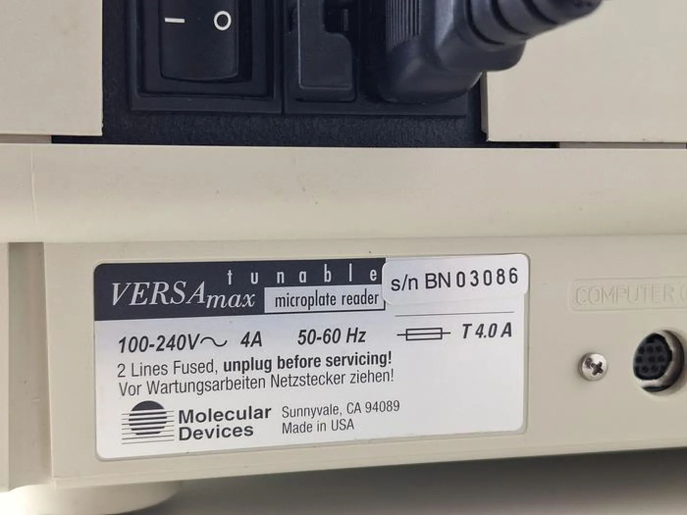 Molecular Devices VERSAmax Microplate reader - 4