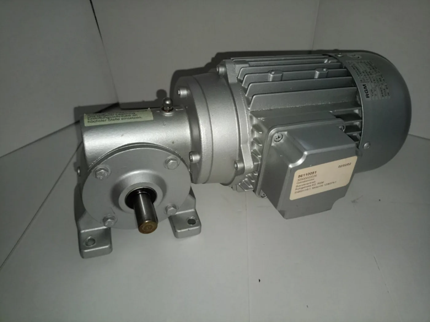 Ruhrgetriebe Motor T71-A-2 mit Getriebe SN9SH - 2