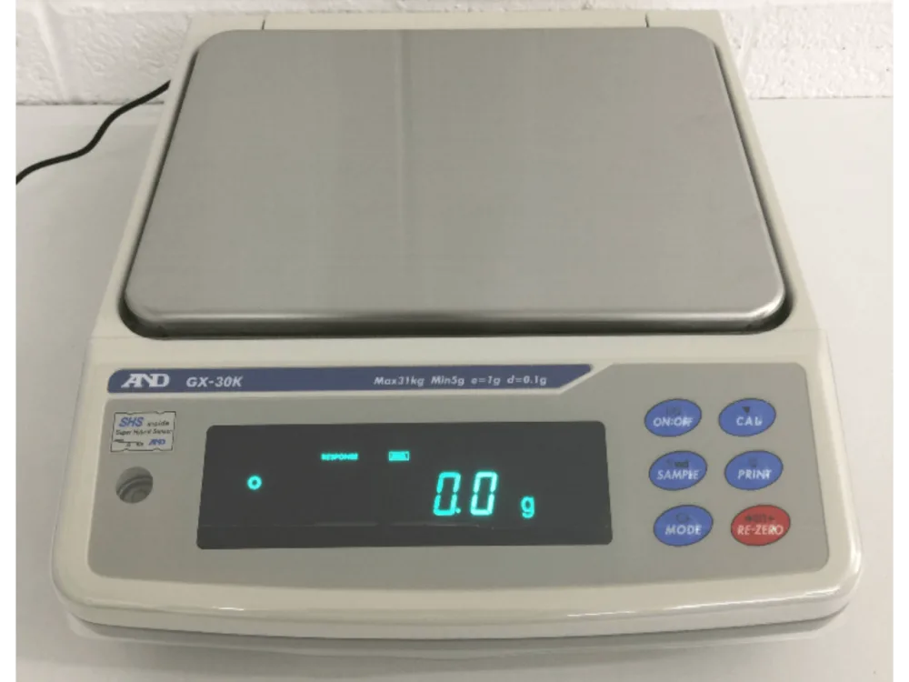 A&D GX-30K High Capacity 1-Place Balance