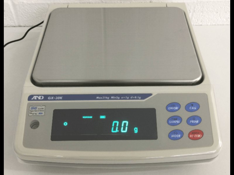 A&D GX-30K High Capacity 1-Place Balance