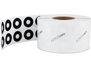 AESUBdots Easy Removable – Puntos de referencia adhesivos Retro Reflectantes 6MM