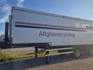 1990 Warneke Alu Kippmulde 2 Achs mit Lenkachse