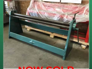 EDWARDS Manual Bending Rolls 1850mm - WNS - W. Neal Services Ltd