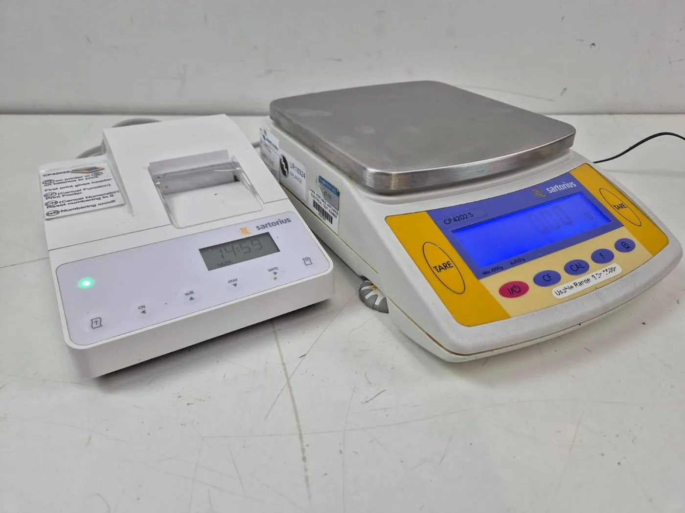 Sartorius Tare CP4202S Balance + YDP20-OCE Printer - 2