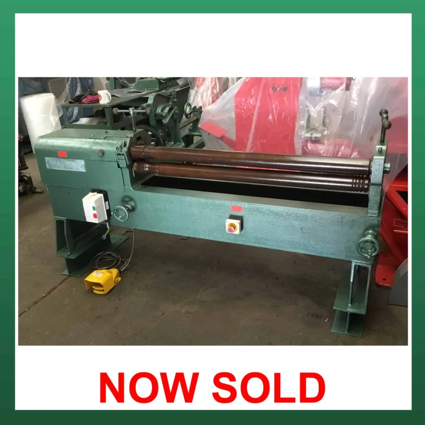 WALTONS Power Bending Rolls 1270mm - WNS - W. Neal Services Ltd - 1