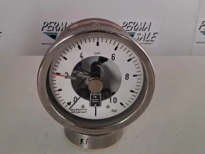 WIKA NG160 Pressure Gauge 0–10 bar with Inductive Contact