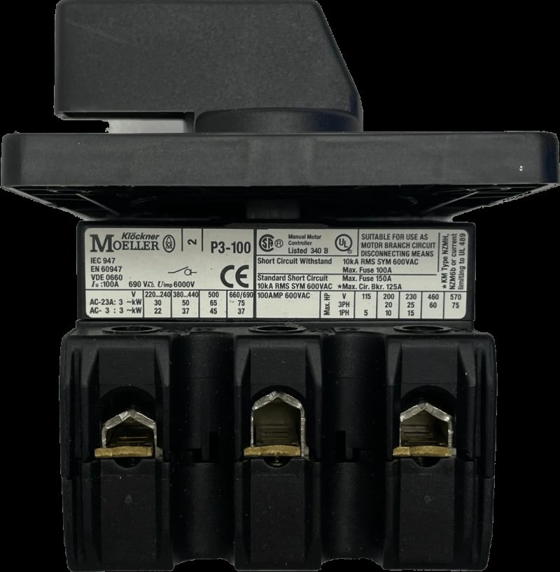Klöckner Moeller P3-100/E