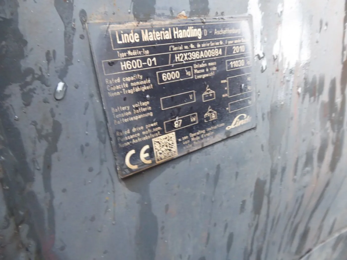 Linde H60D-01 - 3