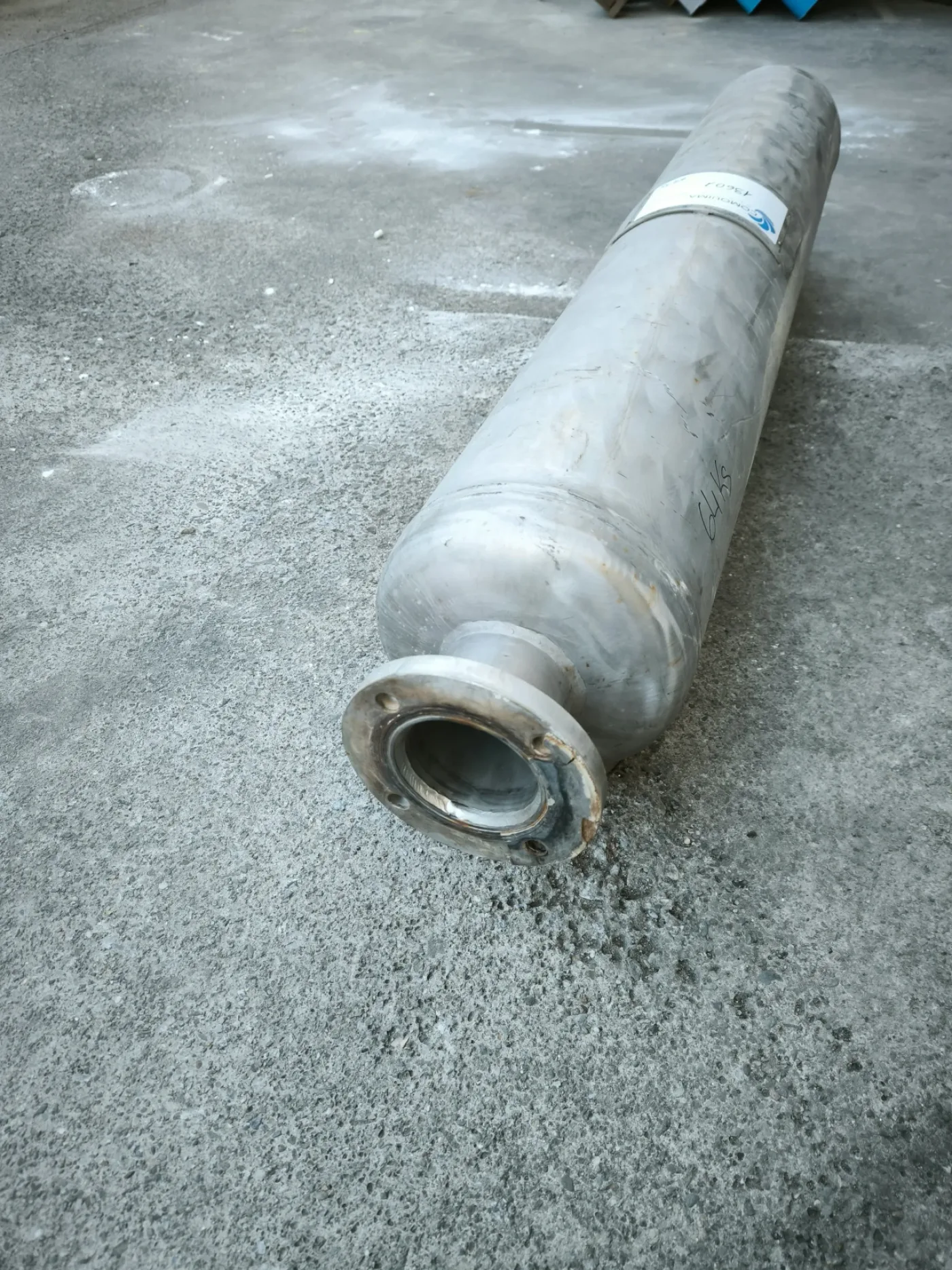 3 M2 STAINLESS STEEL TUBULAR HEAT EXCHANGER - 4