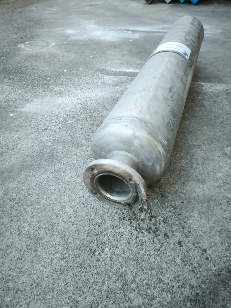 3 M2 STAINLESS STEEL TUBULAR HEAT EXCHANGER