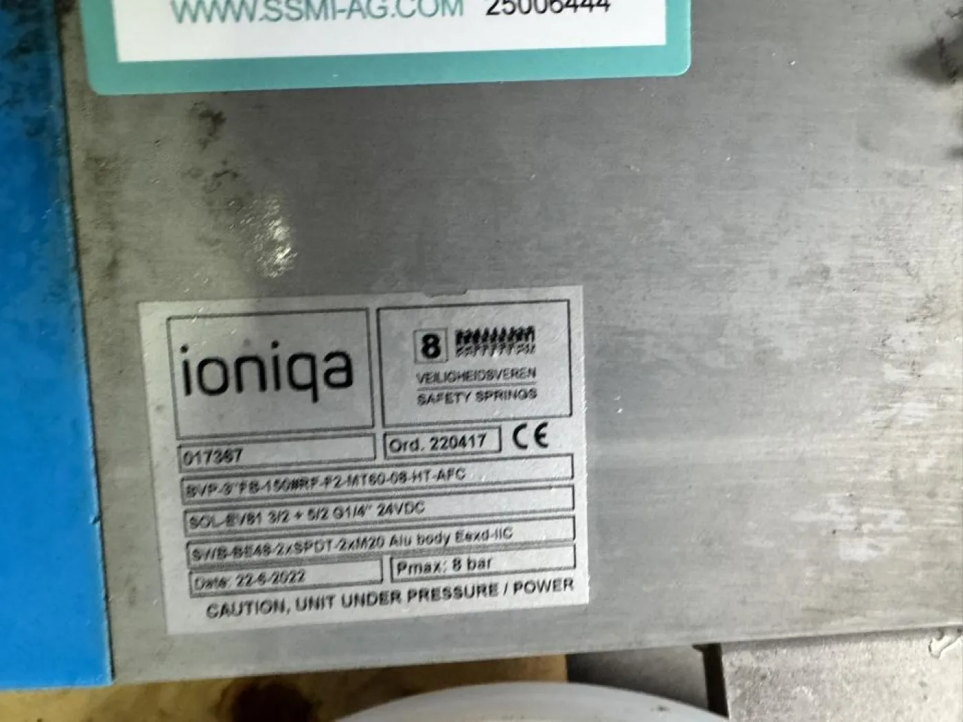 2022 EVAC / Max-Air Automated ball valve - 3