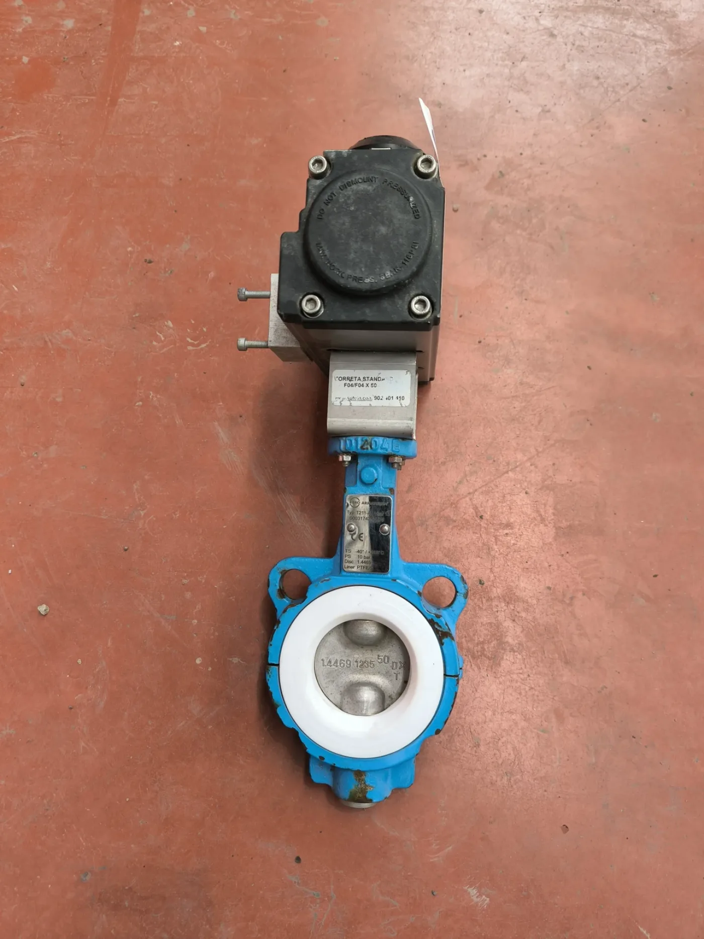 SOLENOID BUTTERFLY VALVE EBRO T211-A - 2