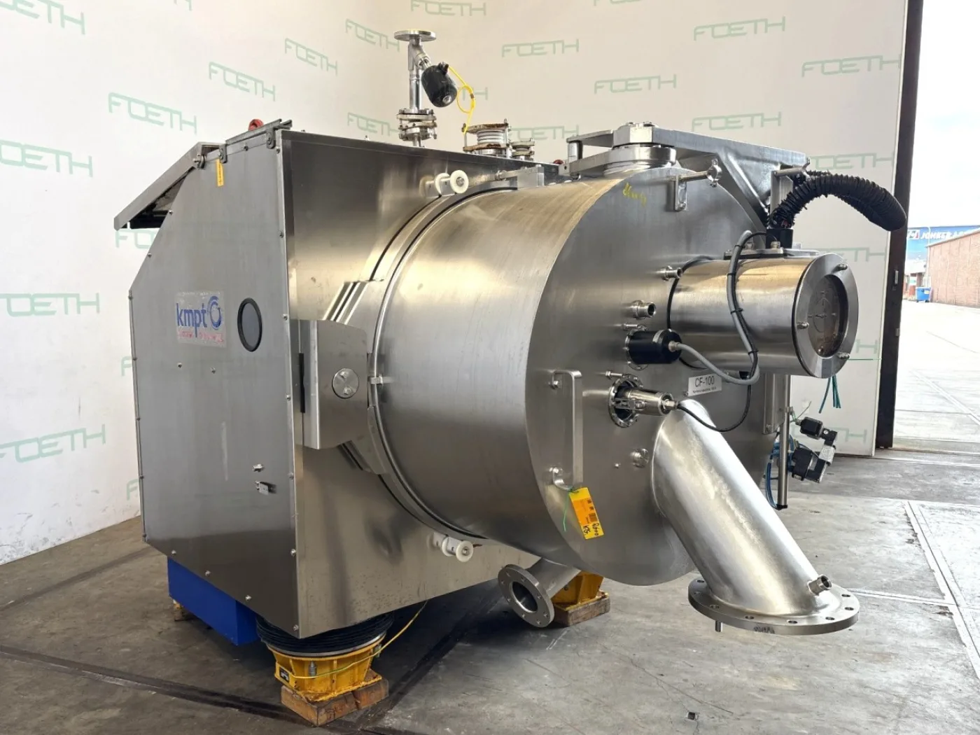 Krauss Maffei HZ1000/1.6 PH - Peeling centrifuge - 2