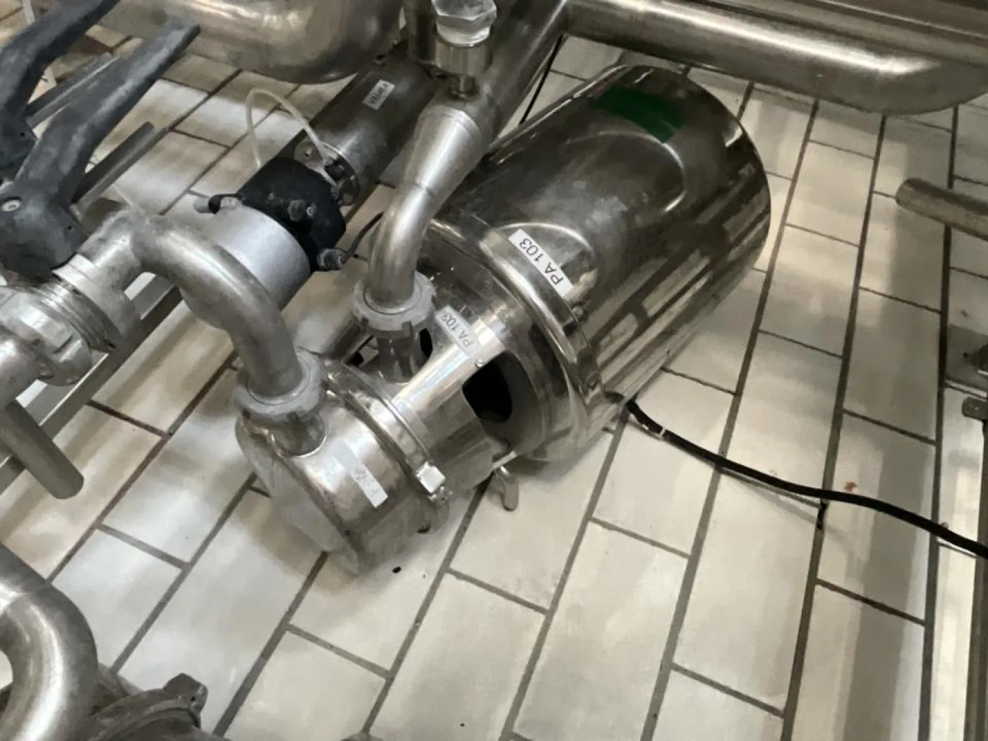 Inoxpa Inoxpa ASPIR A80MR Stainless Steel Contact Parts Sanitary Side Channel Self Priming Pump - 4