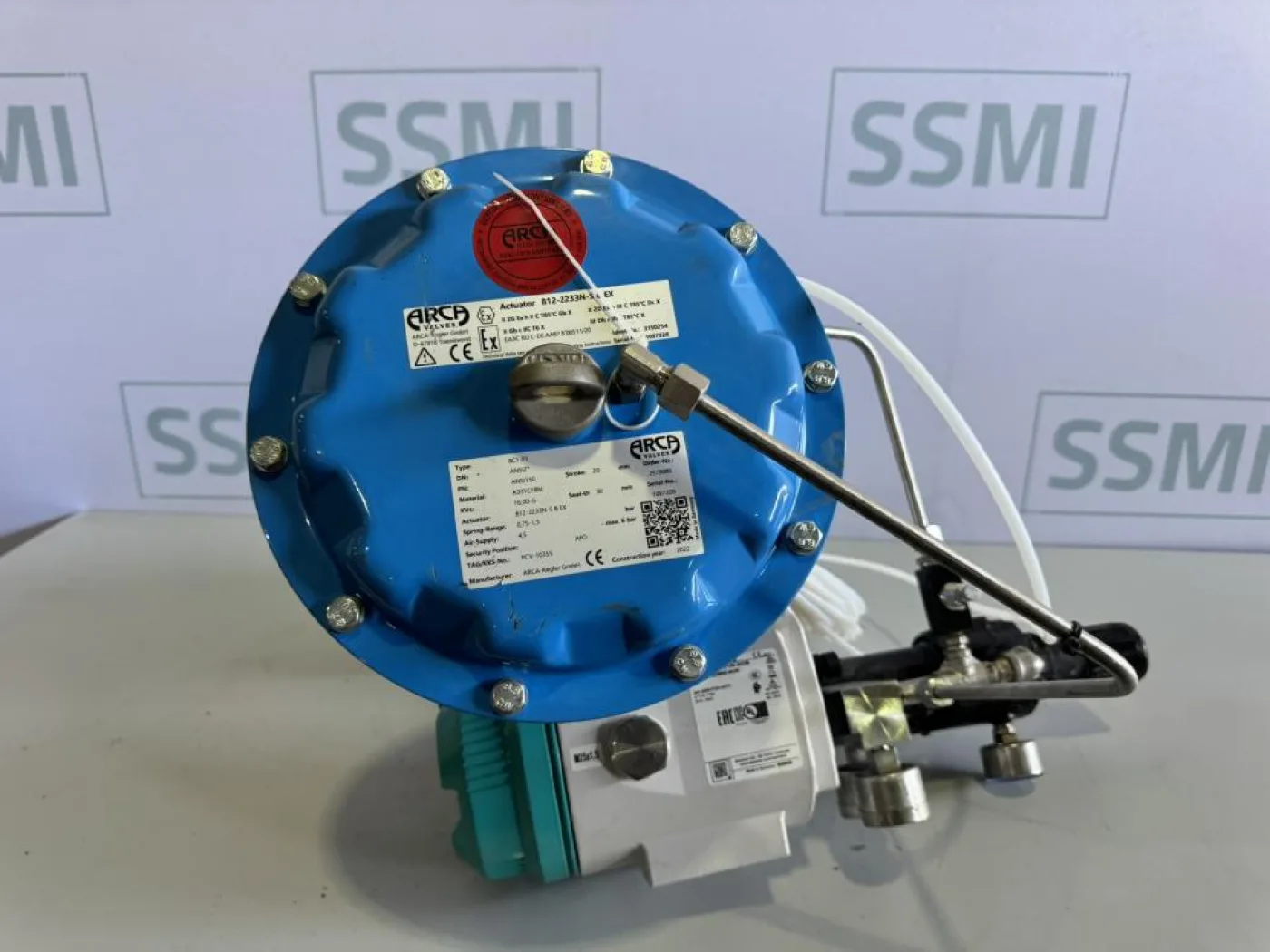2022 ARCA-Regler GmbH Pneumatic Globe Control Valve Assembly (2" ANSI 150) - 7