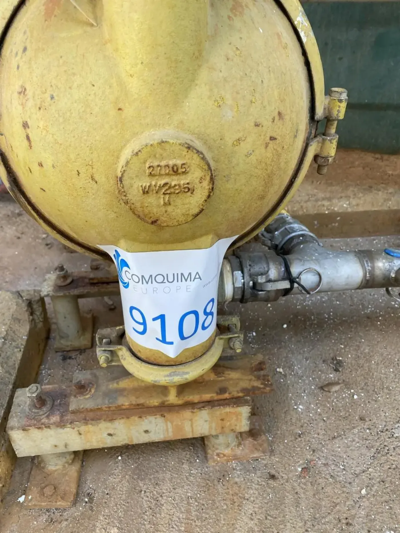 USED AODD VERSA-MATIC V2 AIR OPERATED DUAL DIAPHRAGM PUMP - 1