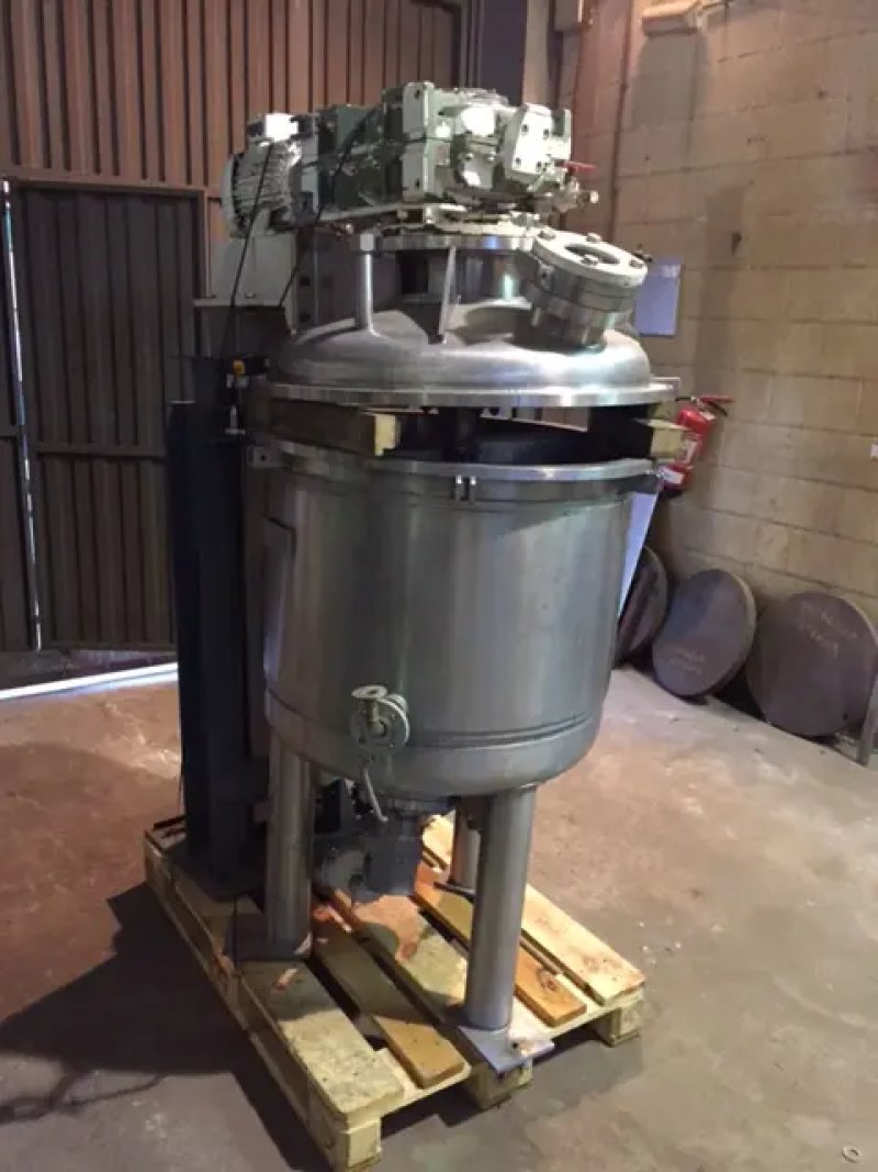 USED ATS REACTOR 300 LITERS STAINLESS STEEL