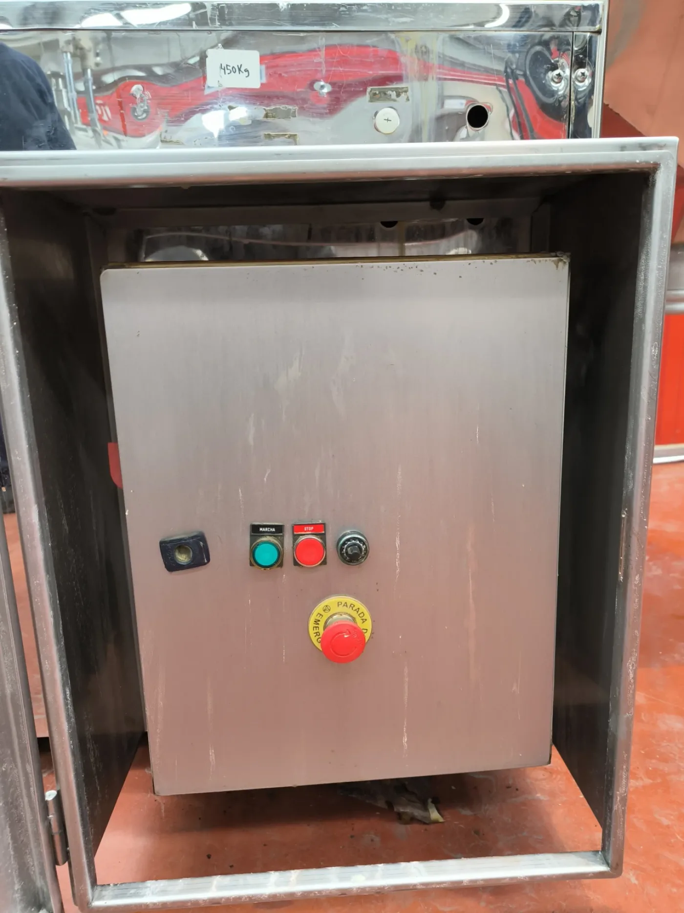 CENTRIFUGAL SIEVING MACHINE IN STAINLESS STEEL 400-1800 Kg/h - 1