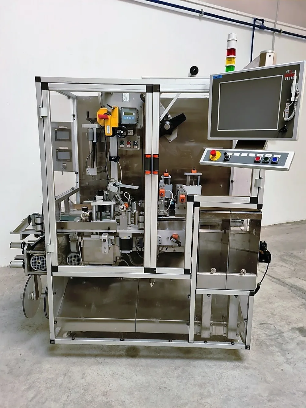 ETICHETTATRICE BOLLINATRICE PRINT AND CHECK – SIEMPHARMA – MOD. SISTEMA 4